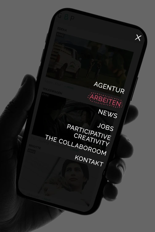 Smartphone-Mockup: Illustration zum Collaboroom-Konzept