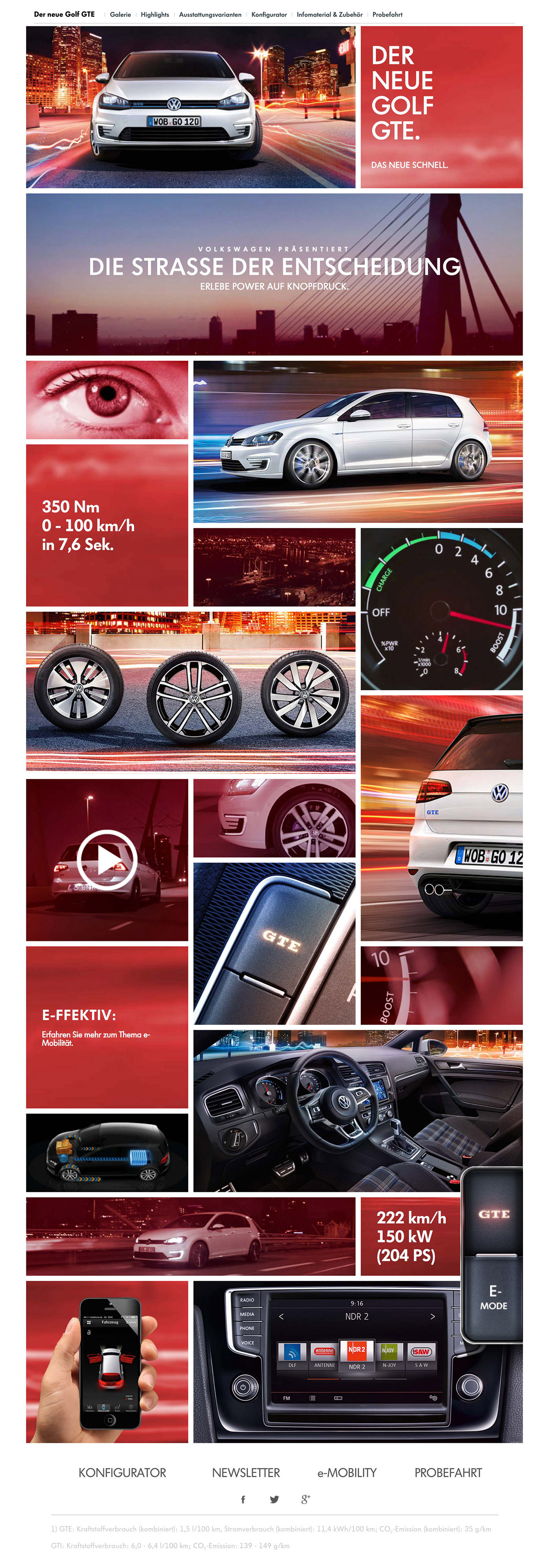 VW Golf GTE - GTE-View